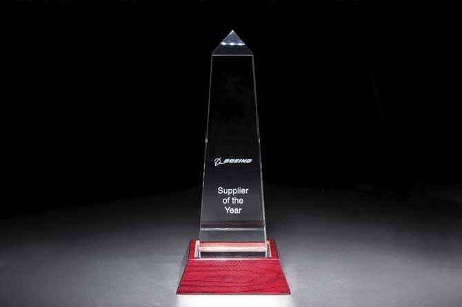 Boeing Supplier of the Year award